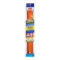 Hot Wheels straight tracks toy set with colorful plastic track pieces and cars for racing fun and easy assembly.
