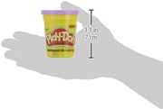 Purple Play-Doh single can of 113g from Hasbro, soft modeling dough in a plastic container, ideal for creative toy play.