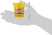 Yellow Play-Doh single can of modeling dough by Hasbro, 113g, showing a bright yellow container of soft, moldable modeling clay.