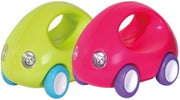 Tanny Kids Tanny Mini Car in bright red with black wheels, designed for young children to play and ride outdoors.