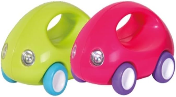 Tanny Kids Tanny Mini Car in bright red with black wheels, designed for young children to play and ride outdoors.