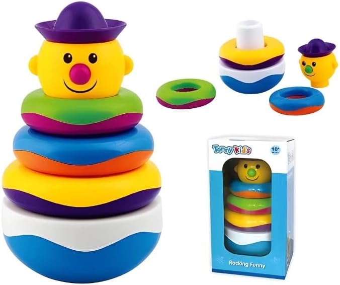 Colorful Tanny Kids rocking funny toy for kids with vibrant design, perfect for imaginative play and active fun.