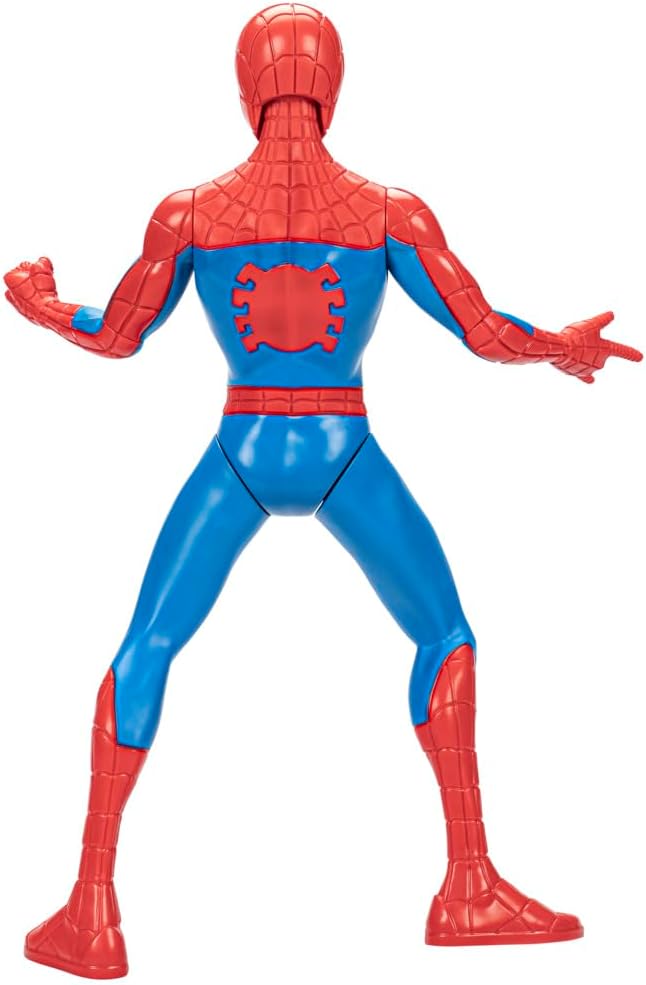 Kids Marvel Spider-Man action figure by Hasbro, 13-inch superhero toy with detailed costume and poseable limbs.
