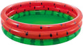Playzokids Intex Watermelon Pool 1.68m x 38cm for kids age 2+, featuring a colorful watermelon design on the inflatable pool.