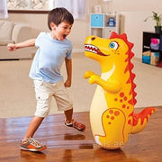 Colorful Intex 3-D Bop Bag inflatable tiger toy in multi-color with playful design, perfect for kids' indoor and outdoor play.