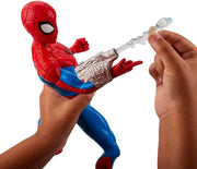 13-inch Marvel Spider-Man kids action figure by Hasbro featuring Spider-Man in a dynamic pose with detailed costume.