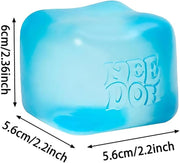 Colorful Nee Doh Assorted Color Cube toy with soft, squishy texture and vibrant hues, designed for sensory play and stress relief.