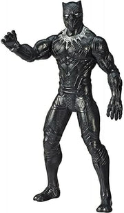 Black Panther Mighty Hero Series action figure by Hasbro featuring detailed costume and poseable limbs.