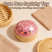 Colorful assorted dumpling squishy toy by Generic with soft, squishy texture and realistic dumpling shape, perfect for stress relief.