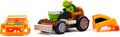 Teenage Mutant Ninja Turtles Shell Smasher Karts featuring Michelangelo with detailed turtle-themed design and vibrant colors.