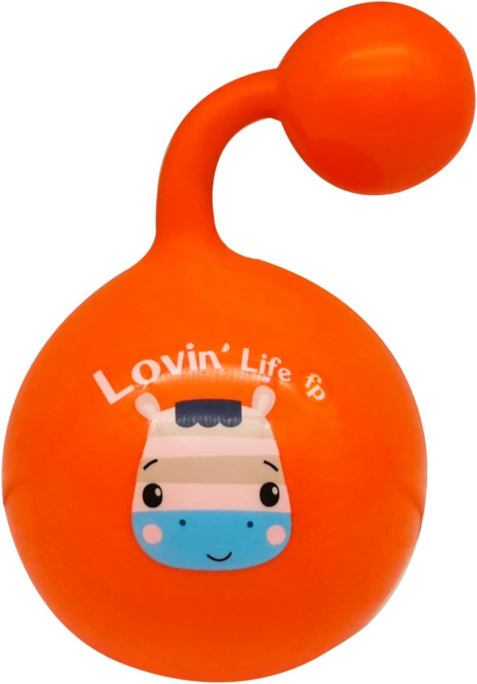 Fisher-Price Baby Rattle Ball with colorful design and textured surface for easy gripping and sensory play.
