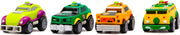 Teenage Mutant Ninja Turtle Shell Smasher Karts Leonardo figure from Funrise, with detailed ninja turtle design and vibrant colors.