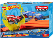Carrera Hot Wheels Turbo Looping Bundle toy set with racing track, loop, and cars for kids and racing enthusiasts