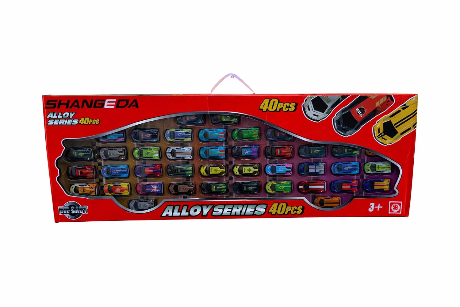 Alloy Series Metal Racing Cars Set | Pack of 40 Mini Die-Cast Toy Cars