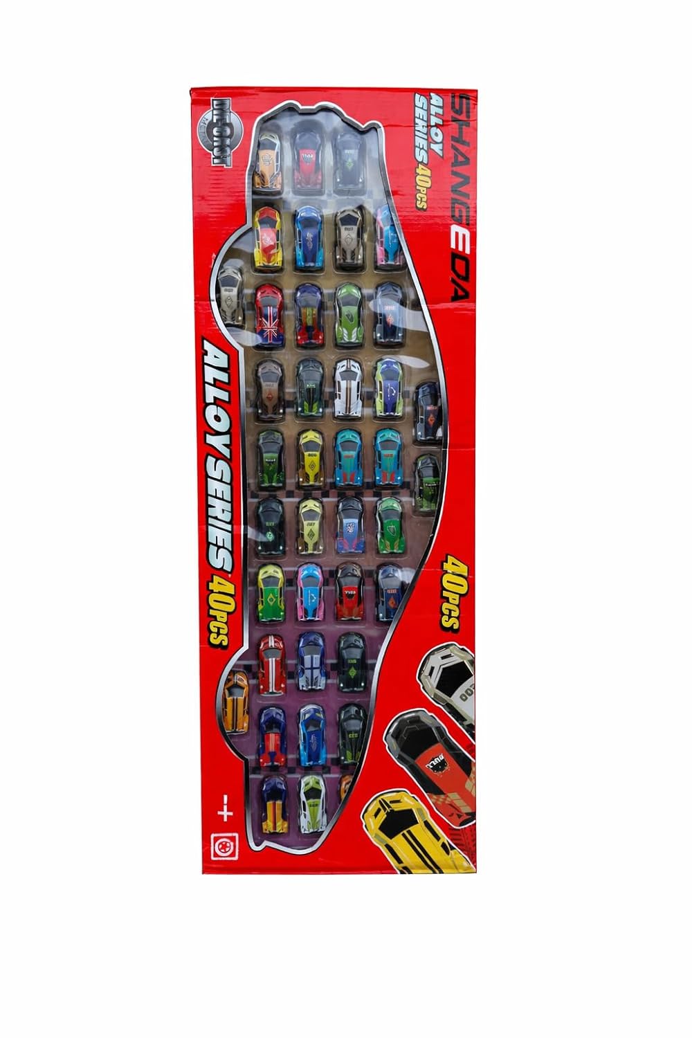Alloy Series Metal Racing Cars Set | Pack of 40 Mini Die-Cast Toy Cars