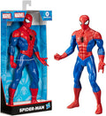 Marvel Spiderman Mighty Hero Series action figure by Hasbro with red and blue costume and web accessories.