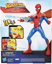 13-inch Marvel Spider-Man kids action figure by Hasbro featuring Spider-Man in a dynamic pose with detailed costume.