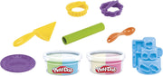 Play-Doh Kitchen Creations Small Tart Playset with 2 tins, colorful toy set for creative pretend baking by Hasbro.