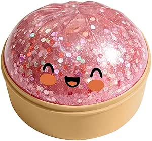 Colorful assorted dumpling squishy toy by Generic with soft, squishy texture and realistic dumpling shape, perfect for stress relief.