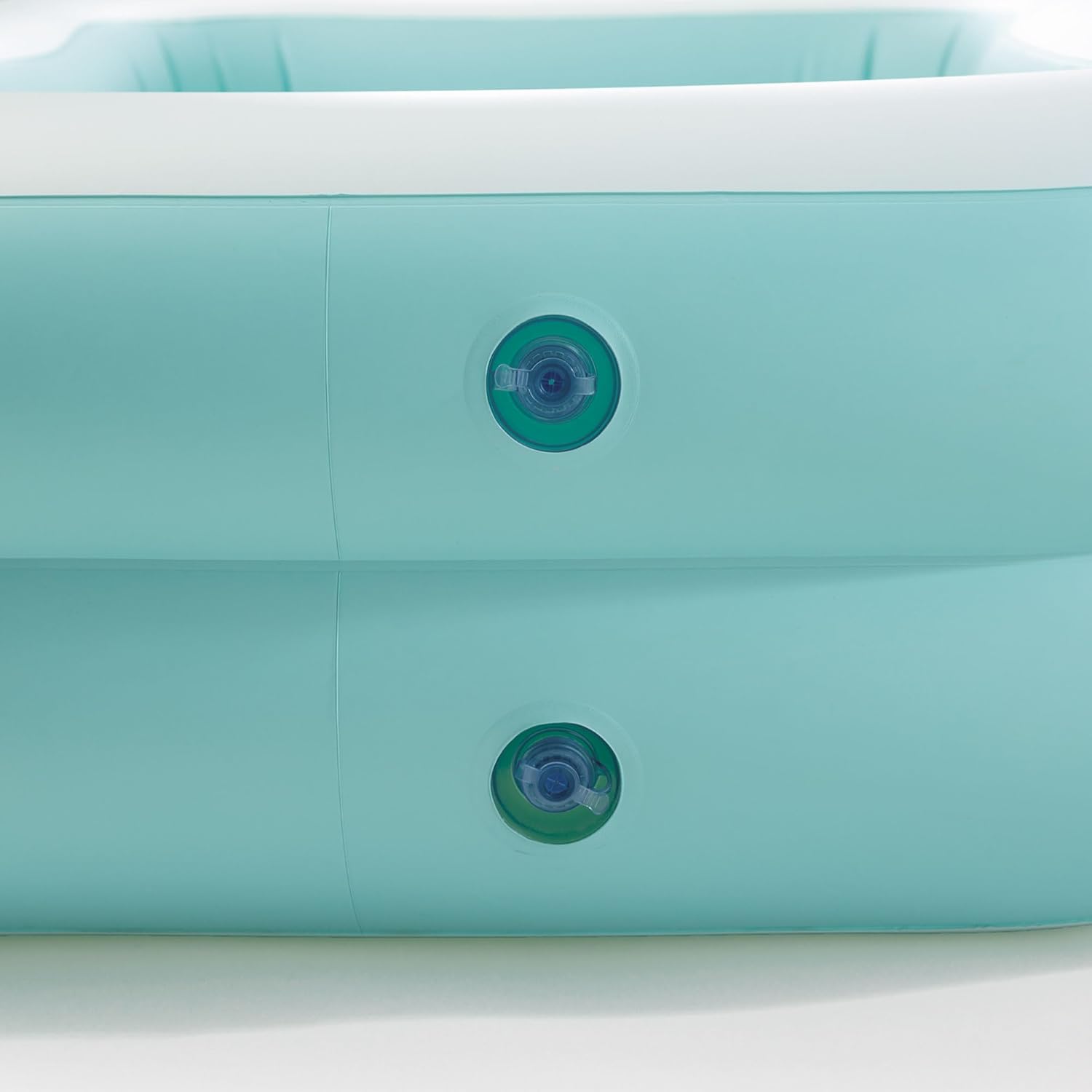 Intex Mandarin Swim Center family pool with orange and white colors, featuring 90x58x18 inch dimensions and playful design.
