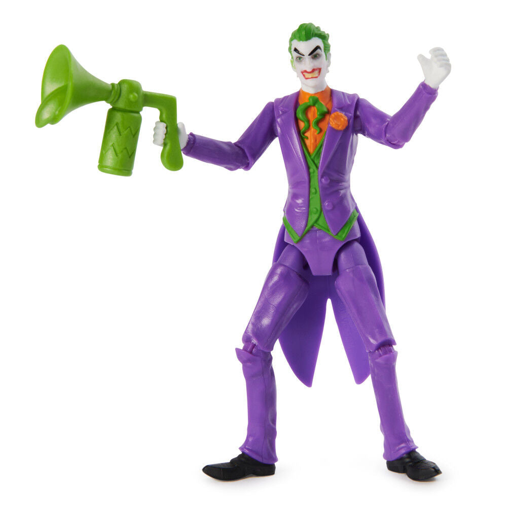 Spin Master Jocker 4-inch action figure with detailed costume and pose, showcasing the collectible superhero toy.