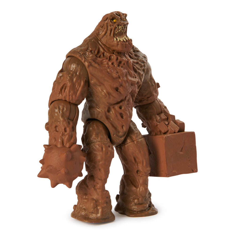 Spin Master Clayface 4-inch action figure with detailed sculpting and flexible joints, perfect for collectors and fans.