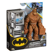 Spin Master Clayface 4-inch action figure with detailed sculpting and poseable joints, ideal for collectible superhero enthusiasts.