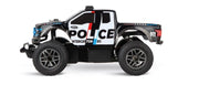 Carrera RC Ford F-150 Raptor Police toy car with 2.4 GHz remote control, detailed police vehicle for kids' play.