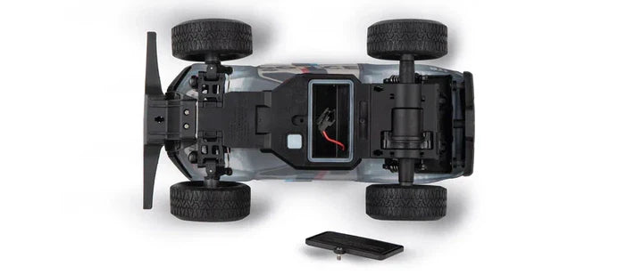 Carrera RC Ford F-150 Raptor Police toy car with 2.4 GHz remote control, detailed police design and sturdy build.
