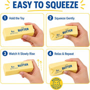 Butter Squishy Sensory Toy – Super Soft Slow Rising Stress Relief Fidget for Kids & Adults