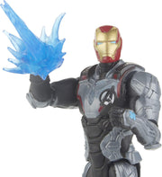 Marvel Avengers Endgame Iron Man 6-scale toy figure by Hasbro, detailed action figure with iconic suit and armor design.