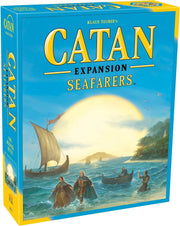 Playzokids Catan Seafarers Expansion set with colorful game pieces and map for the Catan board game.