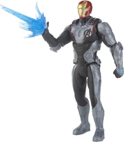 Marvel Avengers Endgame Iron Man 6-scale toy figure by Hasbro, detailed action figure with iconic suit and armor design.