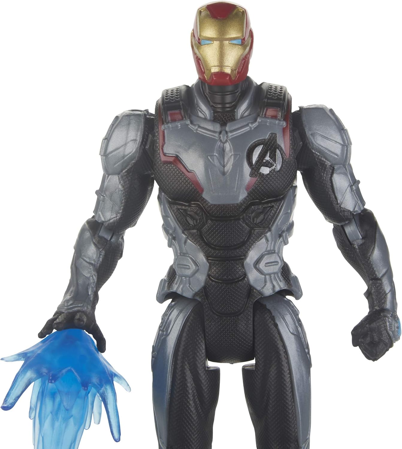 Hasbro Marvel Avengers Endgame Iron Man 6-scale action figure in team suit, detailed toy collectible from the Avengers series
