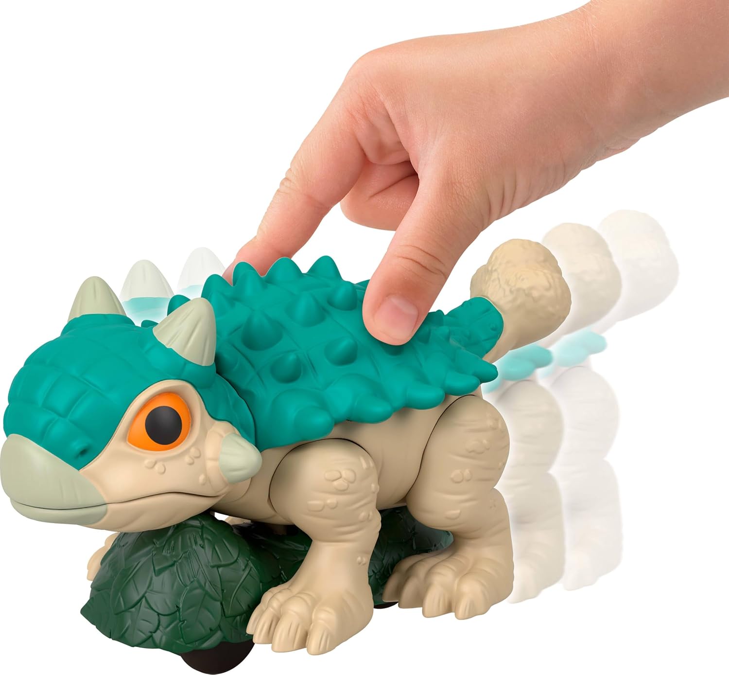 Jurassic World Ankylosaurus dinosaur figure with armored body and detailed scales, realistic design for collectors and fans.