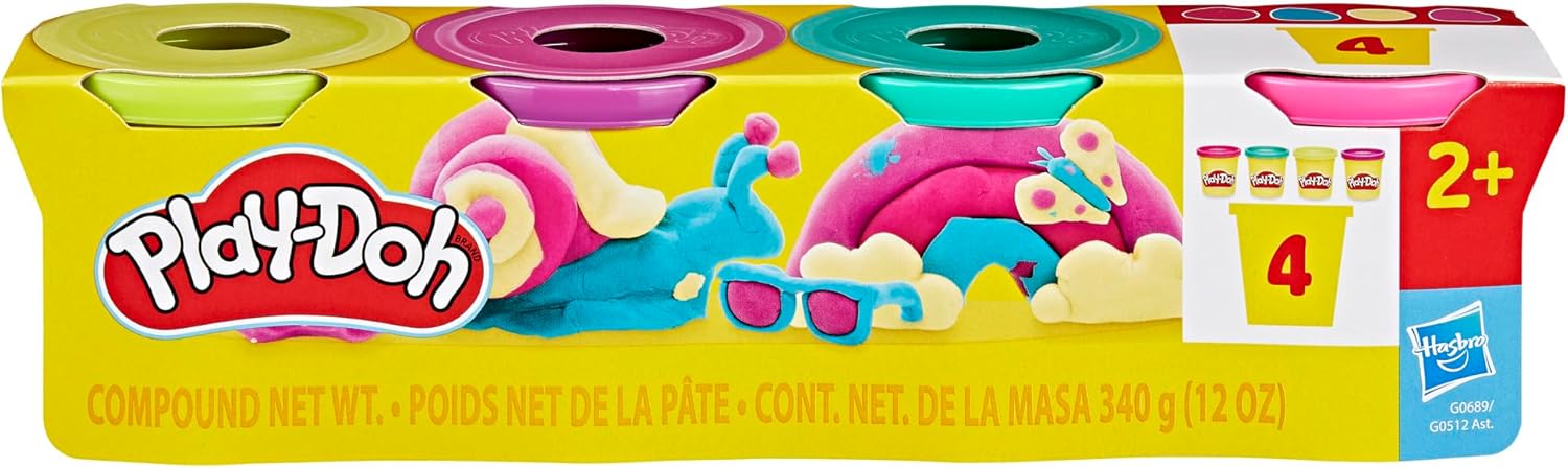 Play-Doh 4-Pack Classic Colour Set