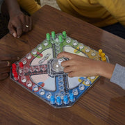 Hasbro Trouble board game with colorful plastic pegs and game board for family fun and strategic play