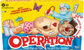 Hasbro Classic Operation game with a game board, patient, and surgical tools for fun, skill-based family play