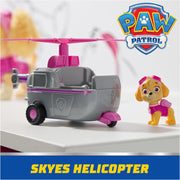 Spin Master PAW Patrol Skye’s Helicopter toy vehicle with collectible Skye action figure from the popular kids' rescue series.