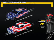Carrera Street Legends toy set featuring miniature race cars and track pieces for racing enthusiasts.