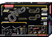 Carrera Tuning Zone car racing track toy with colorful plastic track pieces and racing cars for kids and racing enthusiasts