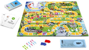 Hasbro The Game of Life Rivals Edition toy box with colorful game pieces and vibrant artwork for family fun.