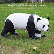 Soft plush panda vinyl toy, 45cm tall, from Generic, featuring a cute panda design perfect for children and collectors.