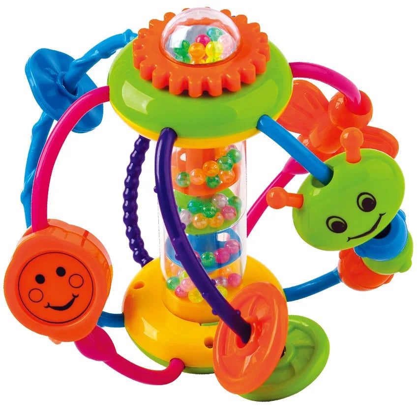 Tanny Kids Tanny Slide Ball toy in bright colors, featuring a soft, inflatable ball and slide for kids' playful fun.