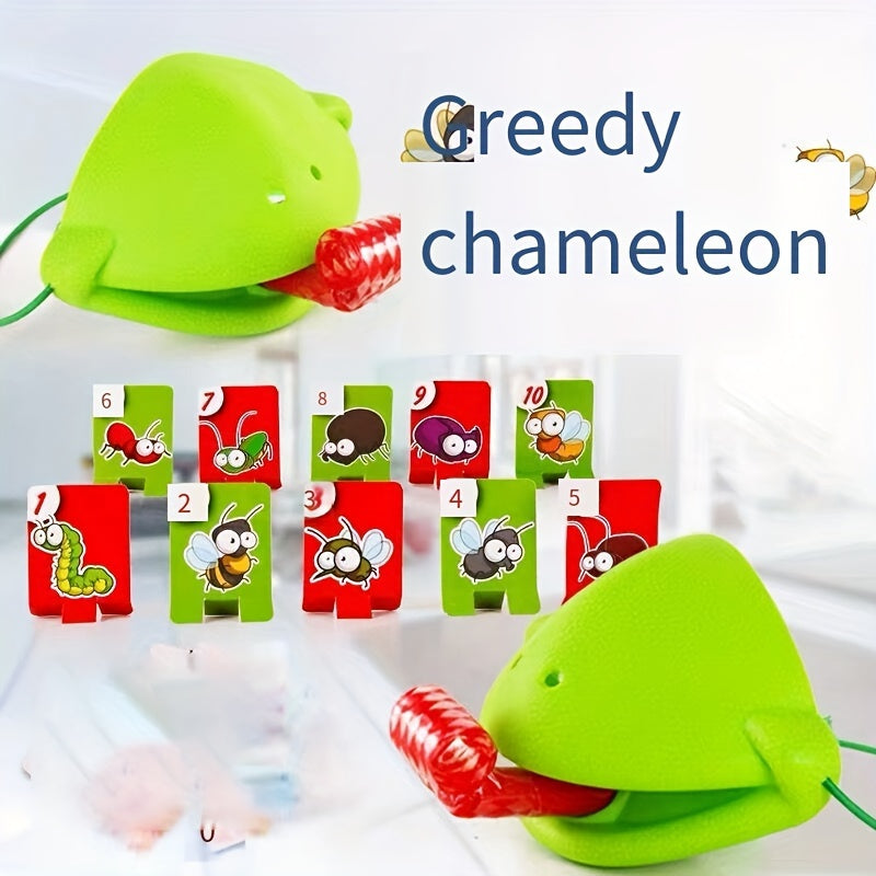 Frog Mouth Spit Tongue Board Game with colorful game pieces and playing surface for family fun and entertainment.