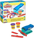 Colorful Play Doh Mini Fun Factory Shapes Playset by Hasbro featuring various shaped molds and vibrant modeling clay for kids.