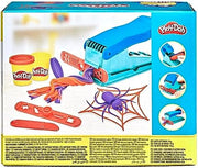Colorful Play Doh Mini Fun Factory Shapes playset with various shapes and tools, designed for creative toy play by Hasbro.