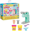 Hasbro Play Doh Mini Fun Factory Ice Cream Playset with colorful molds and tools for creative toy ice cream making.