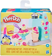 Play Doh Mini Fun Factory Ice Cream Playset by Hasbro with colorful clay and tools for creative ice cream making.