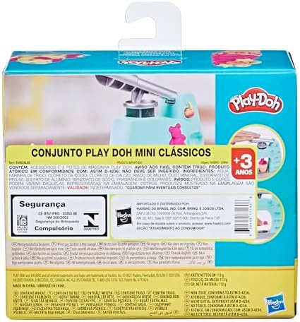 Colorful Play Doh Mini Fun Factory ice cream toy set by Hasbro with various molds and play accessories for creative fun.
